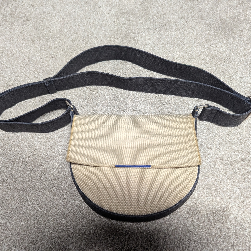 Rothy's Ink & Ivory Saddlebag